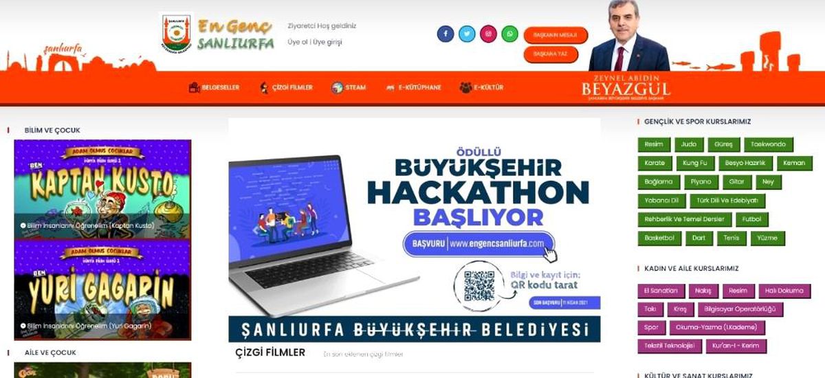 Gençlik için aktiviteler tek web sayfasında birleşti