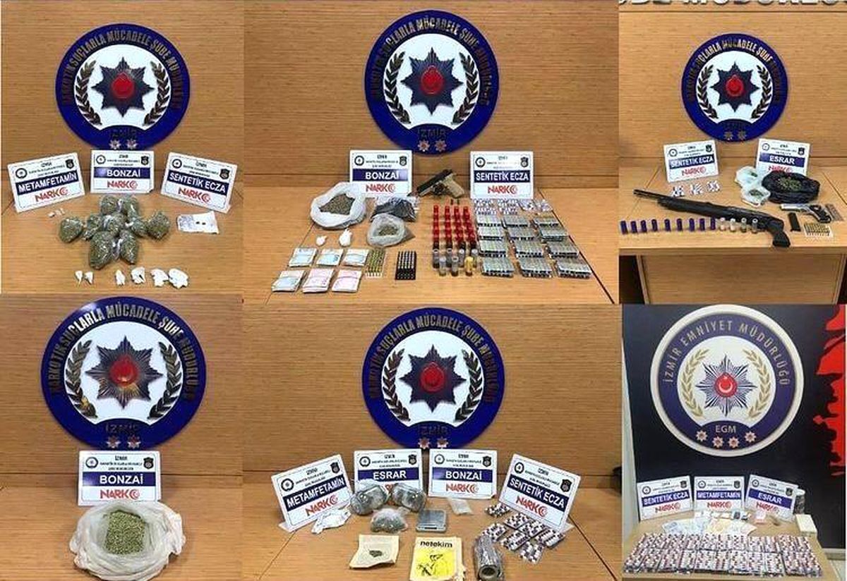 Son Dakika | İzmir\'de uyuşturucu satıcılarına balyoz gibi inen operasyonlar: 17 tutuklama