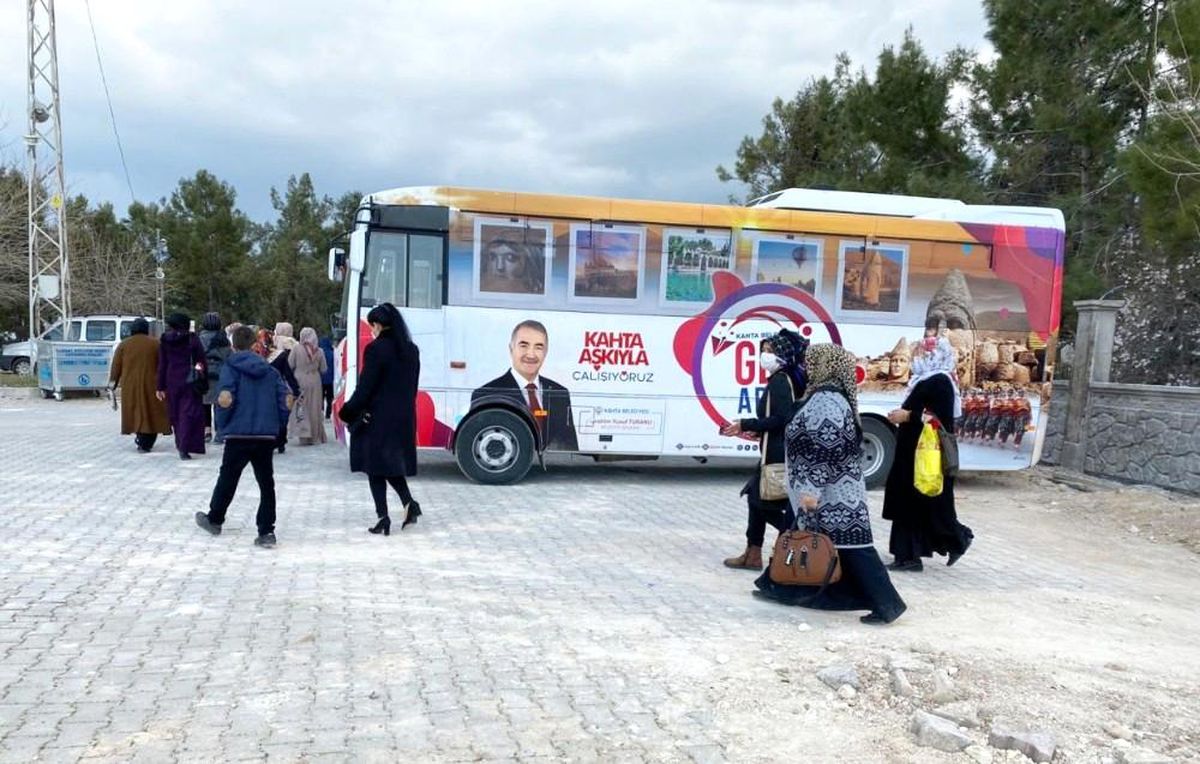 Kahta\'da kadınlara özel gezi düzenlendi