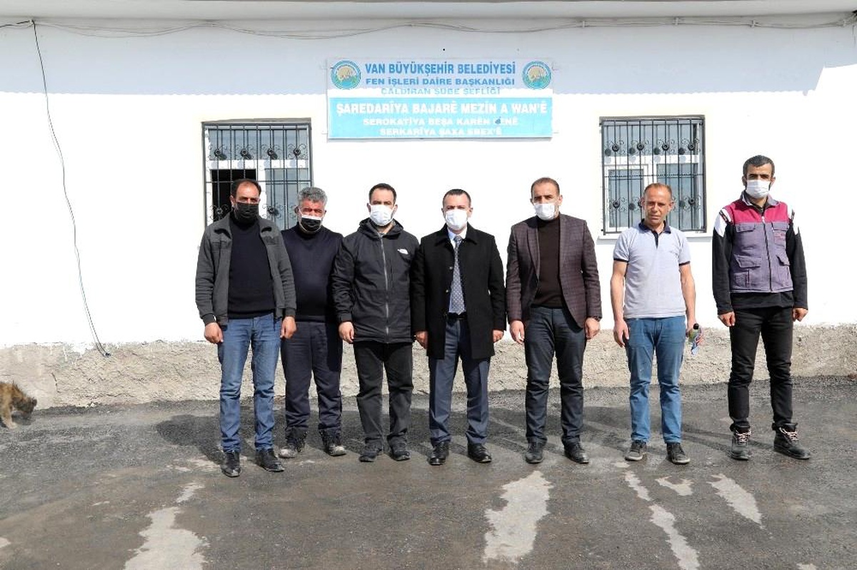 Kaymakam Türkman iş sezonu öncesi birimleri ziyaret etti