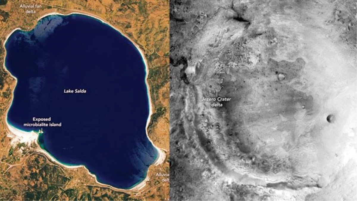 NASA, Mars\'taki yaşam izlerini Salda Gölü\'nde arayacak