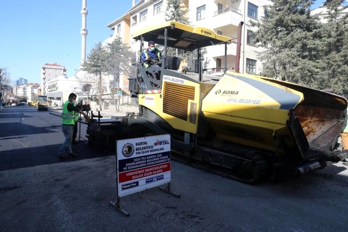 Yenilenen yolları ile Kartal\'da ulaşımda konfor dönemi