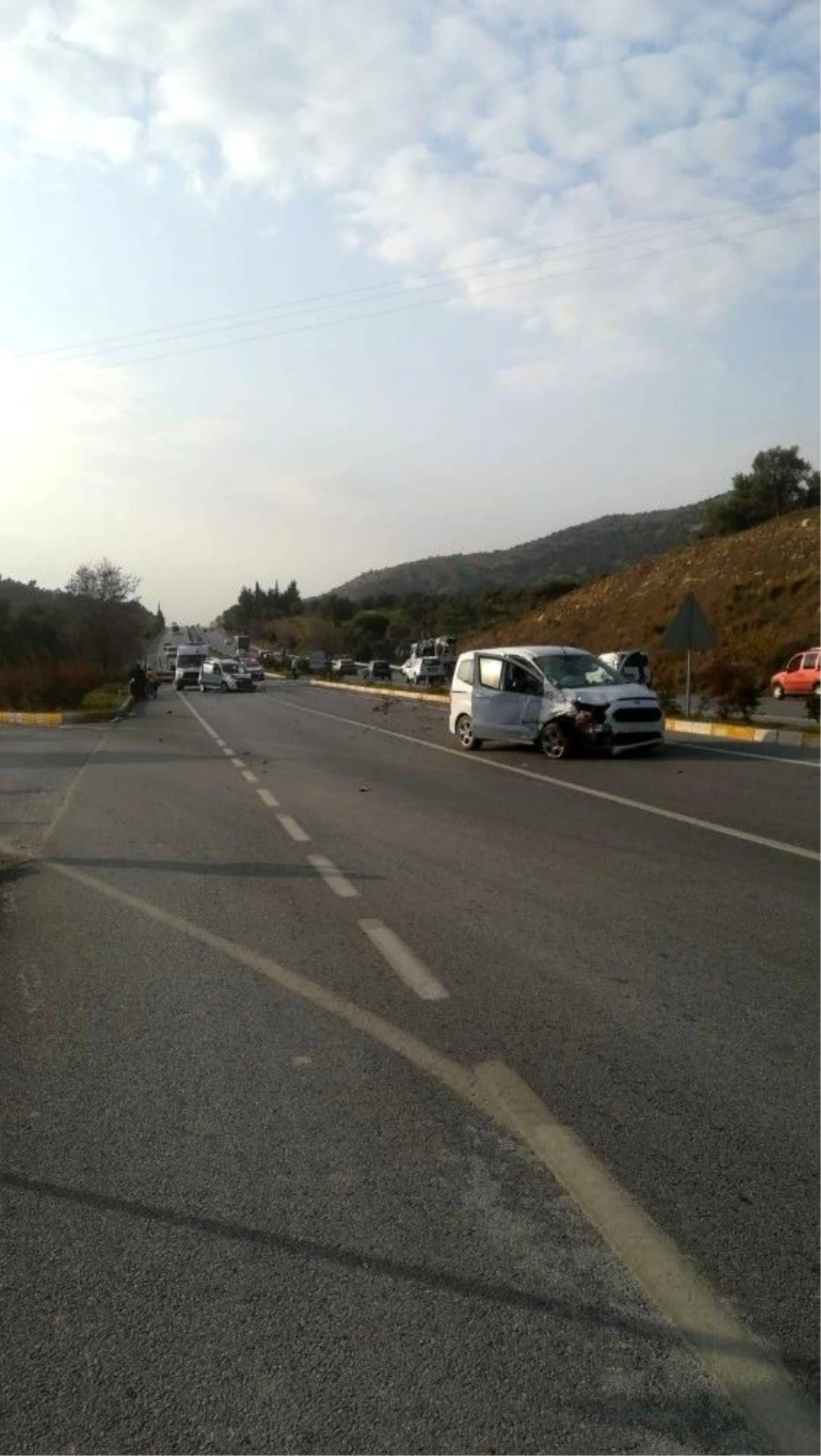 Aydın\'da trafik kazası; 4 yaralı