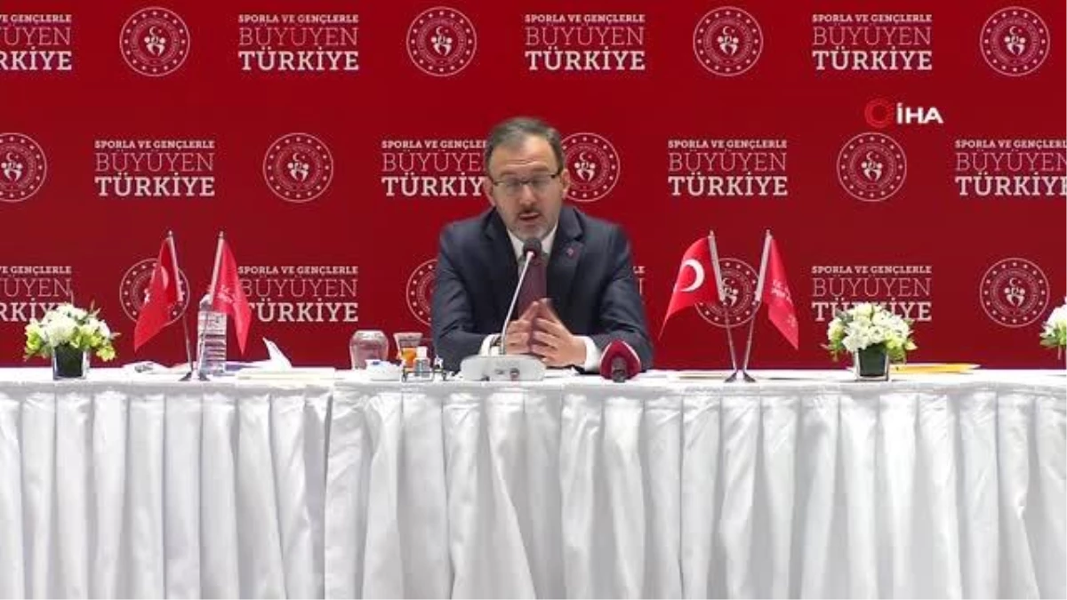 Bakan Kasapoğlu: "Kulüplerin finansal durumundan yöneticiler sorumlu olacak" -1-