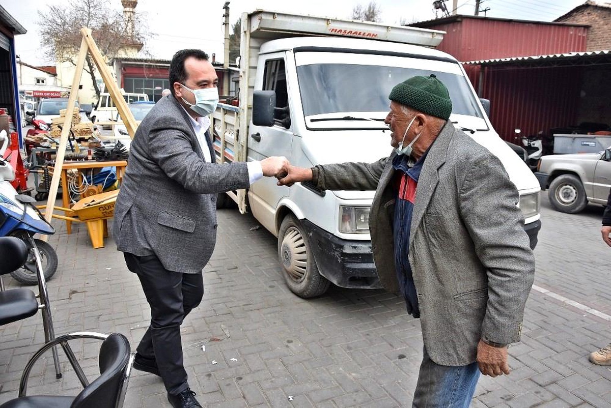 Başkan Dutlulu, sanayi esnafını ziyaret etti