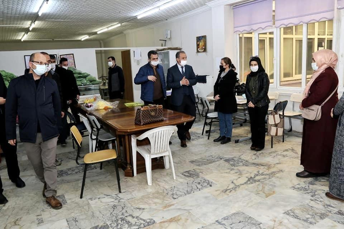 Başkan Kılınç, kursiyerlerle bir araya geldi
