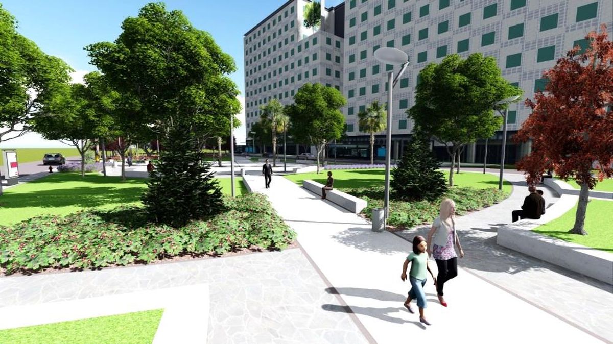 Bayraklı\'ya dev park