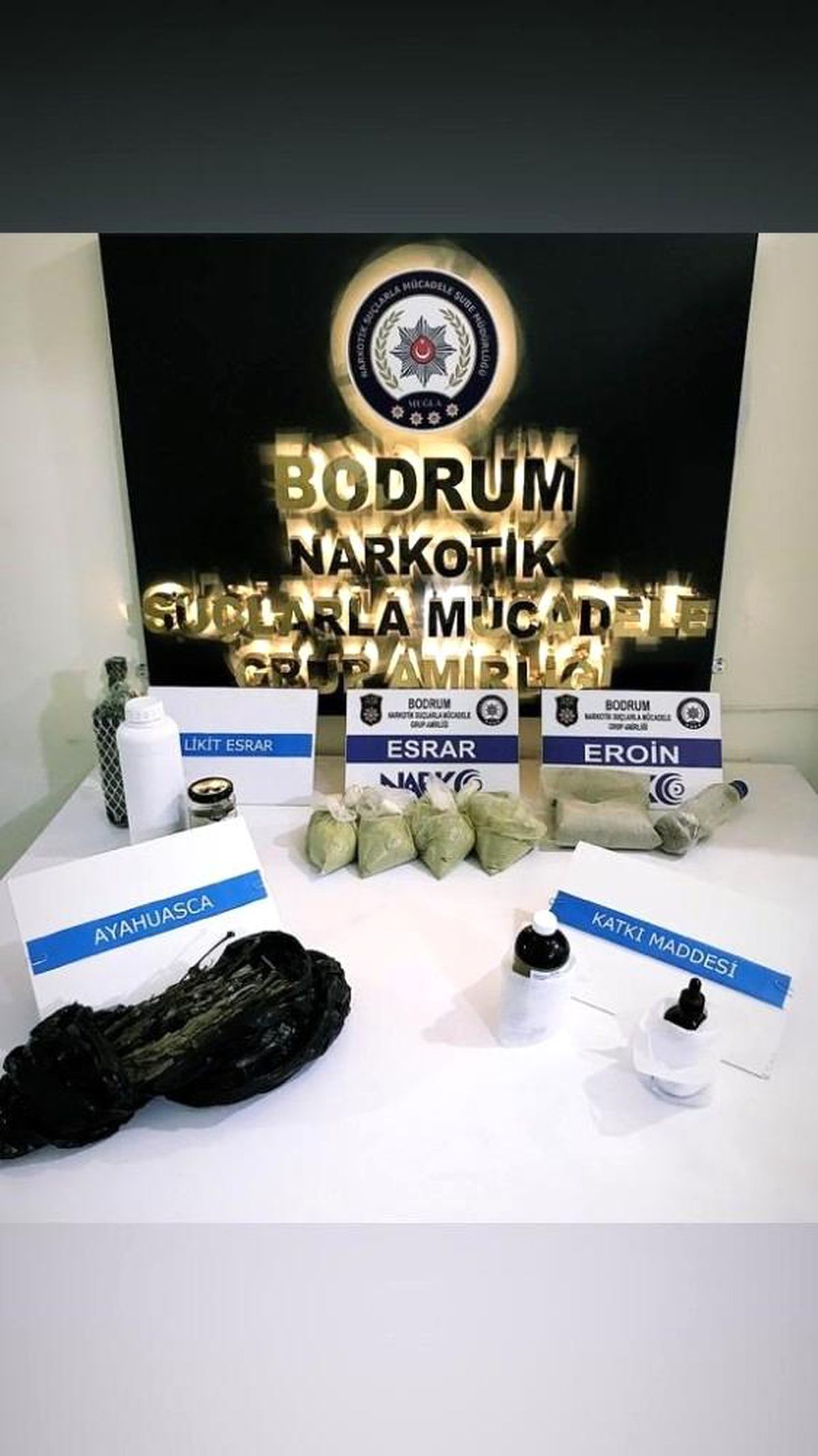 Bodrum\'da uyuşturucu operasyonu