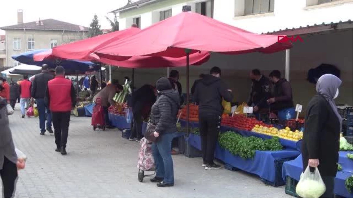 EDİRNE Keşan\'da halk pazarı süresiz kapatıldı