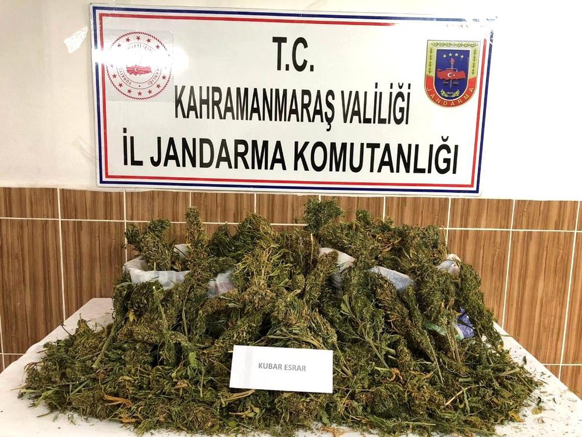 Kahramanmaraş\'ta uyuşturucu operasyonunda 3 gözaltı