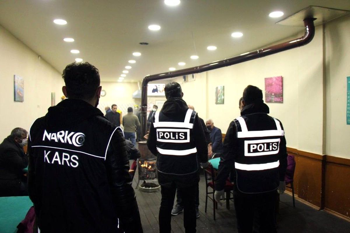 Kars\'ta huzurlu sokaklar denetimi yapıldı