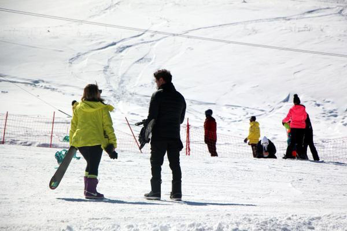 Kartalkaya\'da kayak sezonu ay sonuna kadar sürecek