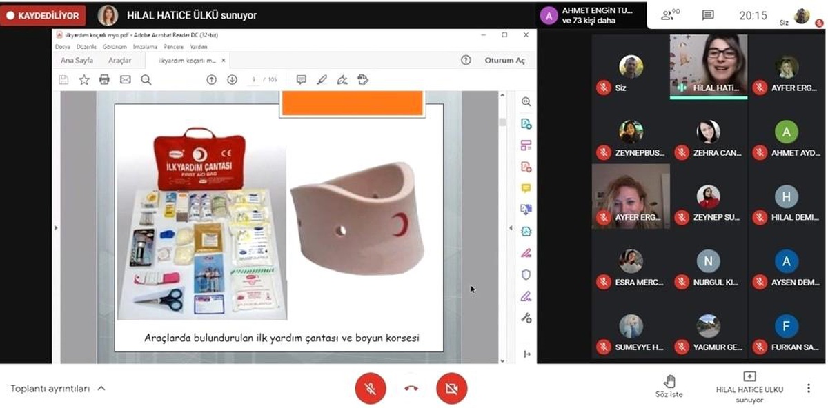 Koçarlı MYO\'da \'Temel İlkyardım Bilgisi\' eğitim semineri düzenlendi