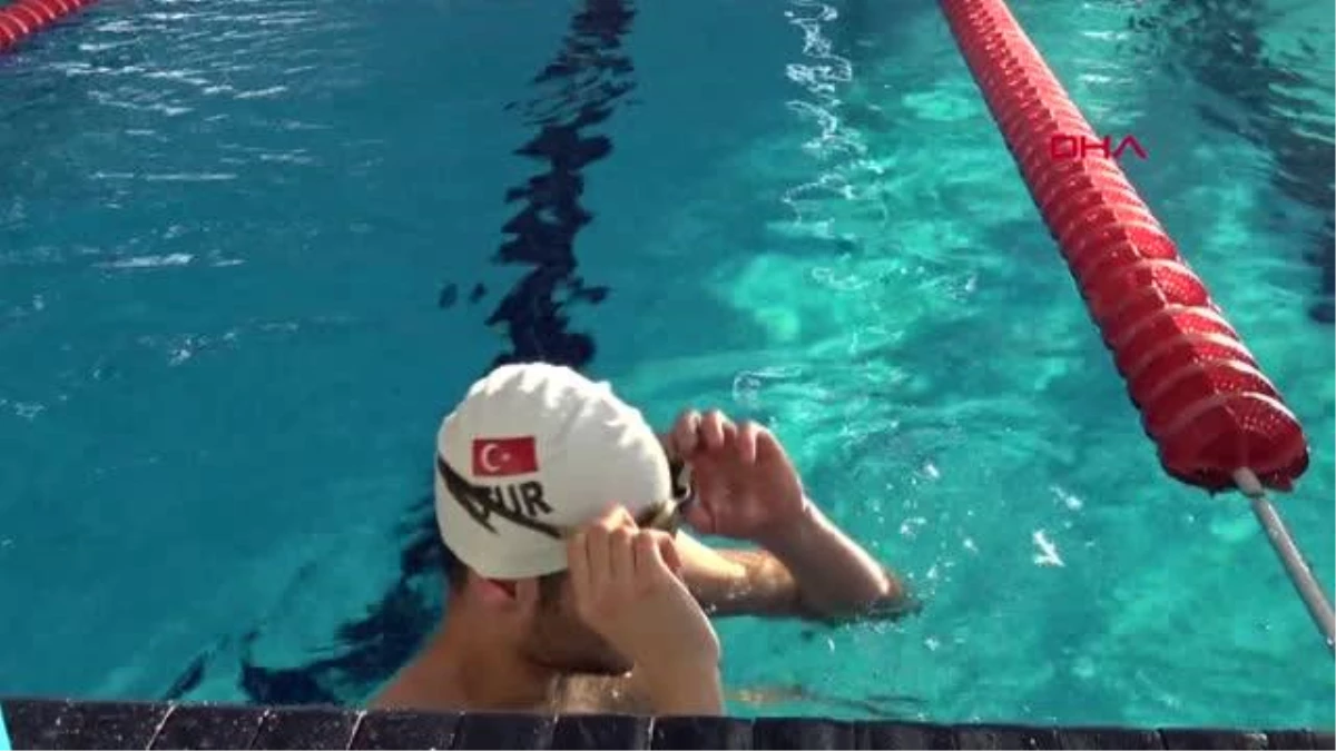 SPOR 19\'luk milli yüzücü Melikşah, gözünü olimpiyatlara dikti