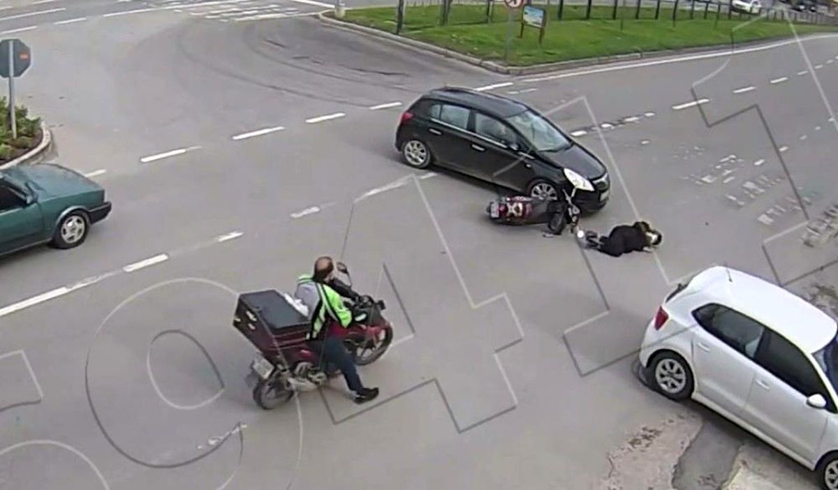 Ordu\'daki trafik kazaları kameralarda
