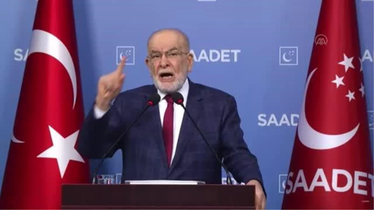 Saadet Partisi Genel Başkanı Karamollaoğlu\'ndan kadına şiddete ilişkin değerlendirme