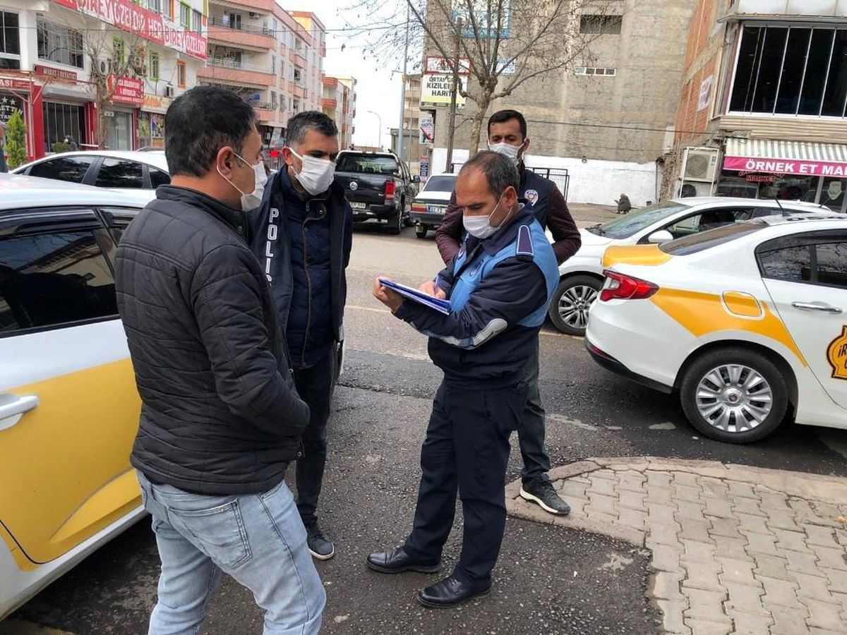 Şanlıurfa\'da korona denetimleri sürüyor