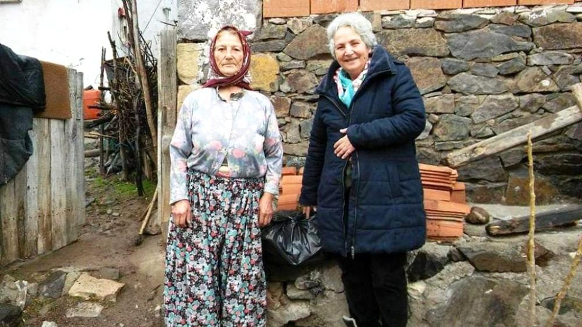 "Şefkatli Eller" Miraç kandilinde yaşlı kadınları unutmadı