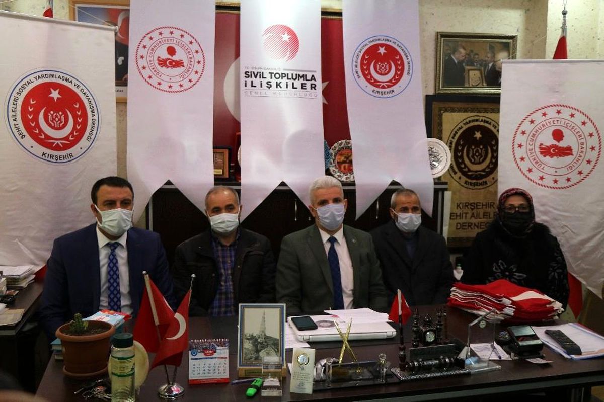 Şehit Aileleri Derneğinin \'Vatan Kalesinden Cennete Uçanlar\' projesi kabul gördü