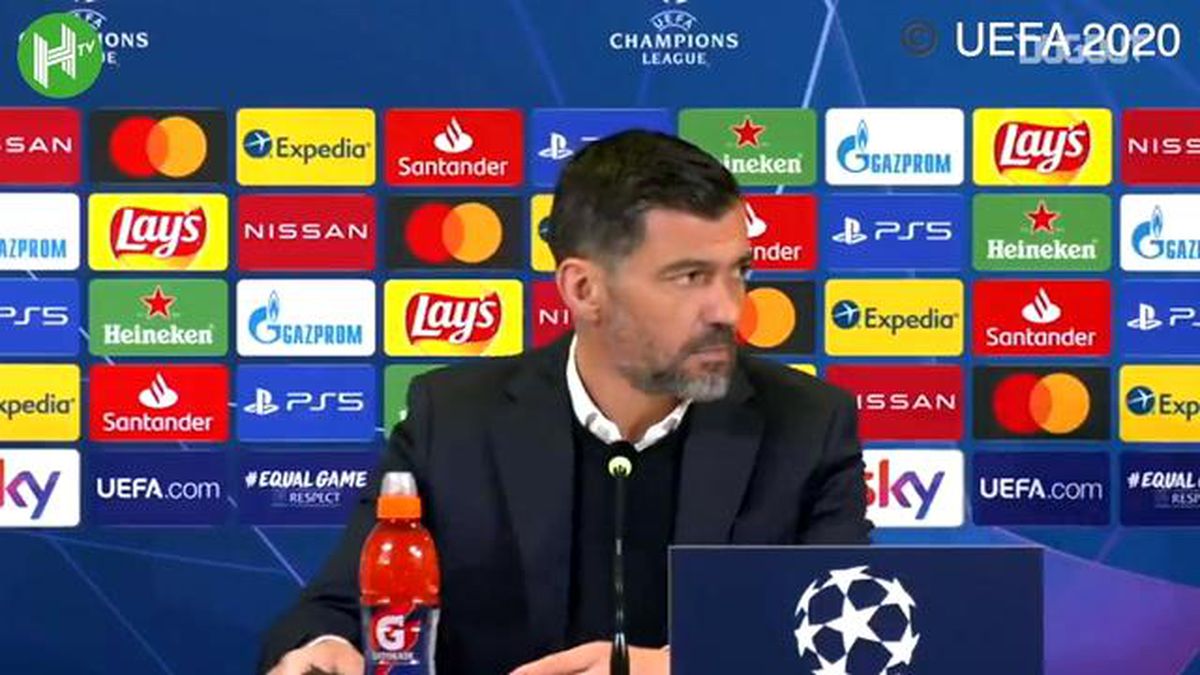 Sergio Conceição\'nun Çok Kısa Süren Maç Sonu Röportajı