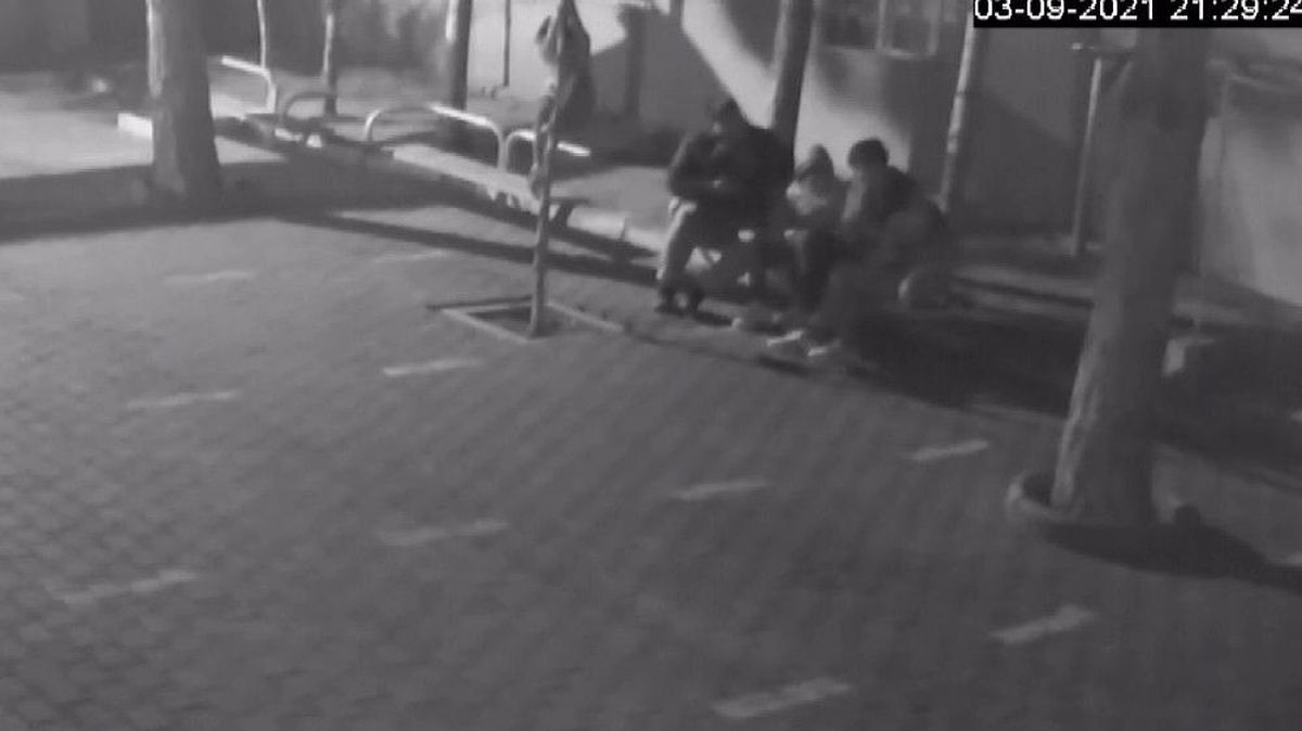 Akıl almaz görüntü, neden yaptığını hiç kimse anlamadı