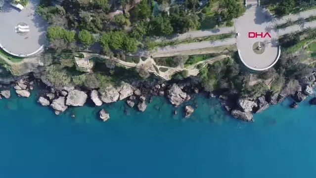 ANTALYA Falezlere ışıklandırma projesine tepki