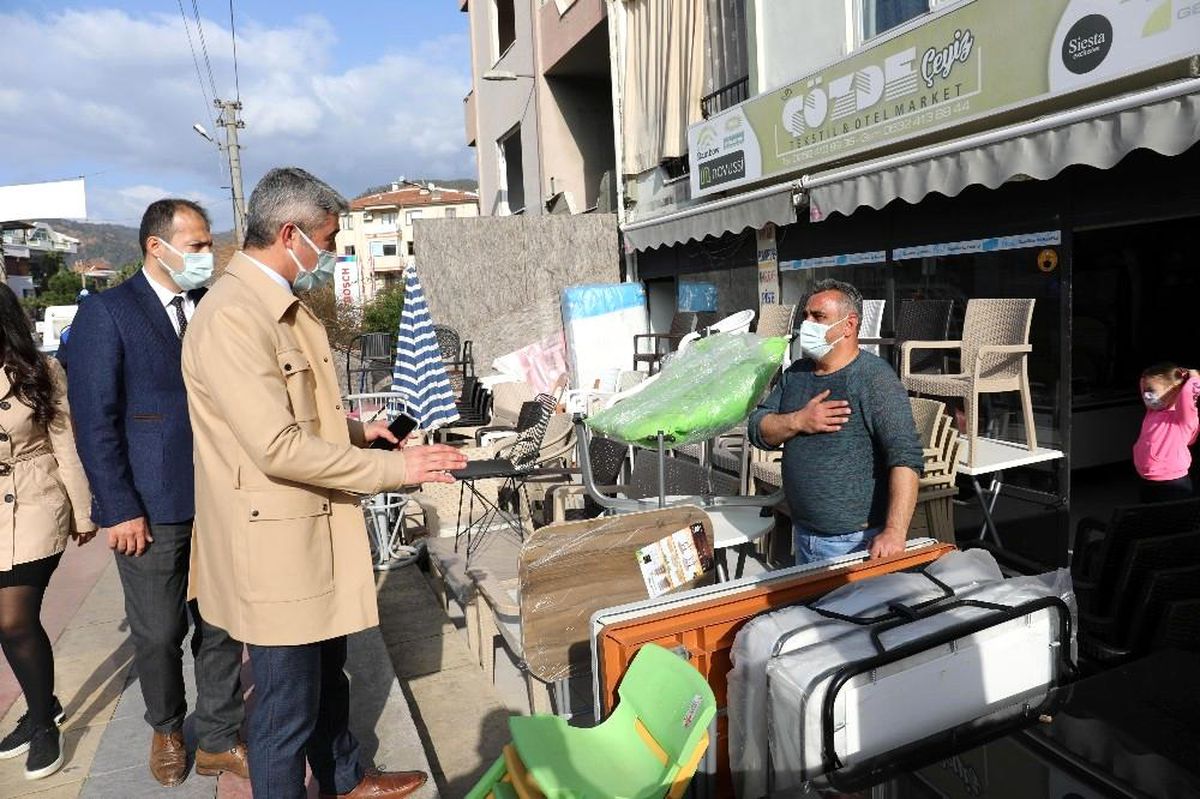 Başkan Oktay denetimlerini sürdürüyor