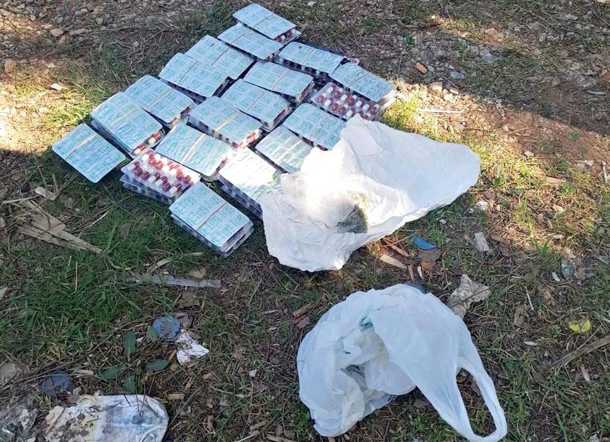 Son dakika haber | Börek arasında uyuşturucu yakalandı