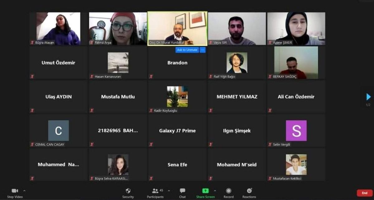 Doç. Dr. Murat Yurdakul TMMOB\'un konuğu oldu