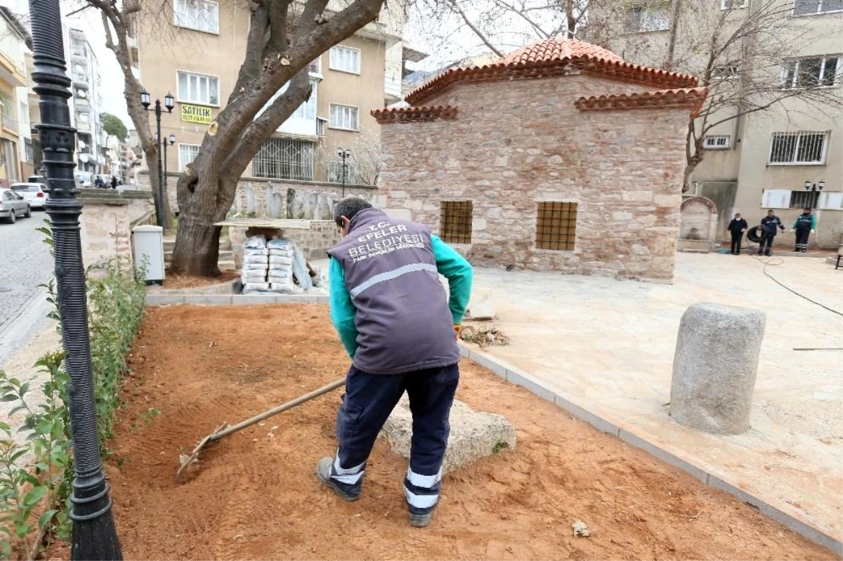 Efeler\'de tarihi yapılarda çevre düzenlemesi yapılıyor