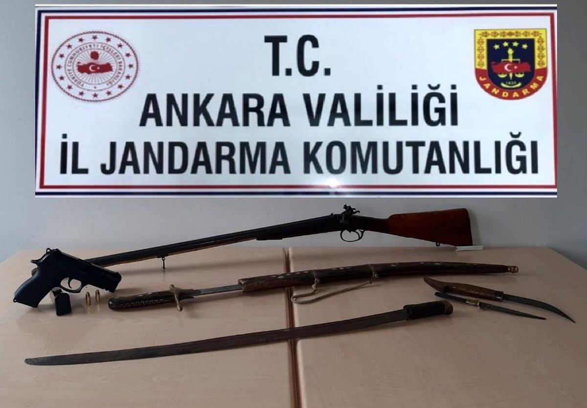 Jandarmadan silah kaçakçısına operasyon: 1 gözaltı