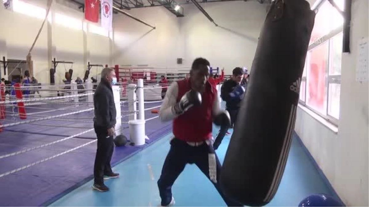 KASTAMONU - Türkiye ve Azerbaycan boks milli takımları birlikte kamp yapıyor