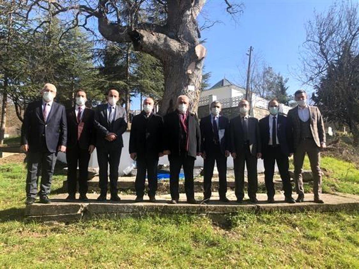 Müftülerden Mihalgazi Türbesi\'ne ziyaret