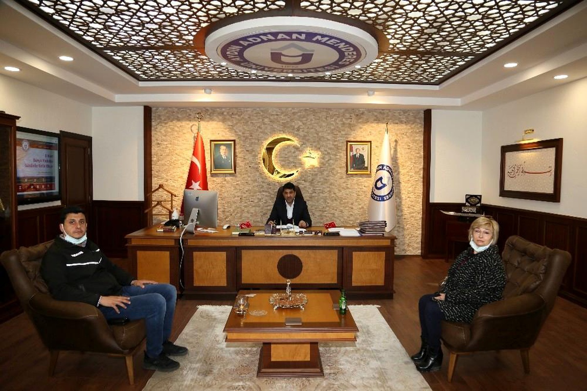 Osman Selçuk Aldemir\'e Başkan Gökhan Maraş\'tan ziyaret