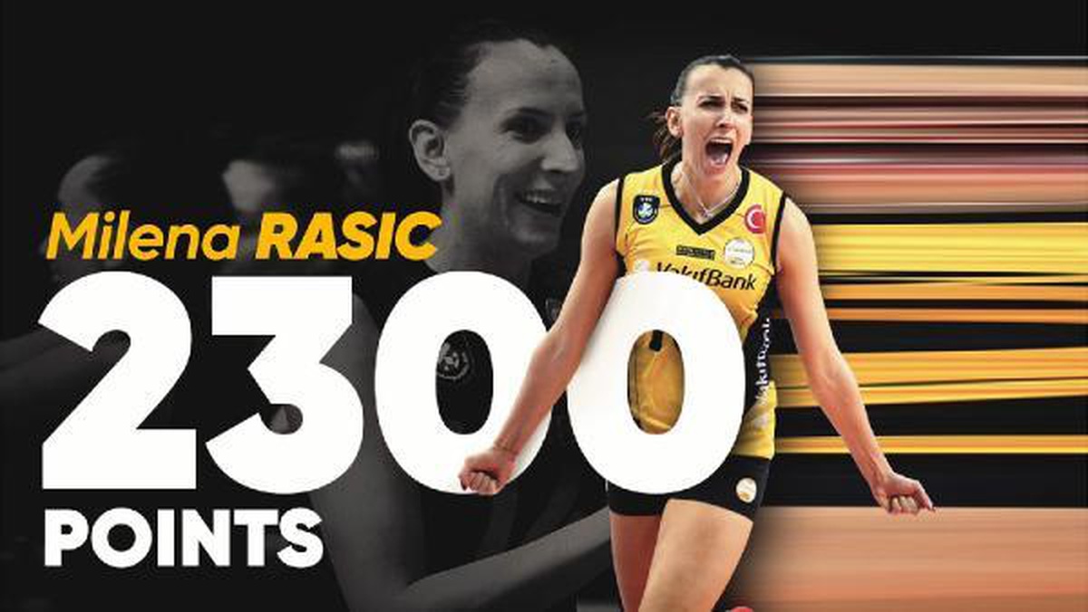 Rasic, VakıfBank\'ta 2 bin 300 sayı barajını geçti