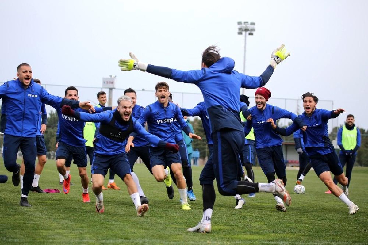 Trabzonspor, BB Erzurumspor maçı hazırlıklarını sürdürdü