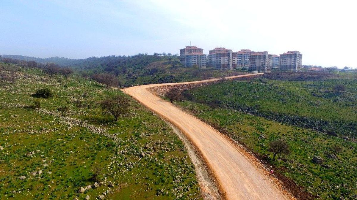 Yunusemre\'den Manisa CBÜ TOKİ konutlarına yol