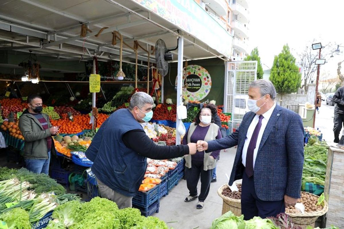 Başkan Çerçi esnaf ziyareti yaptı