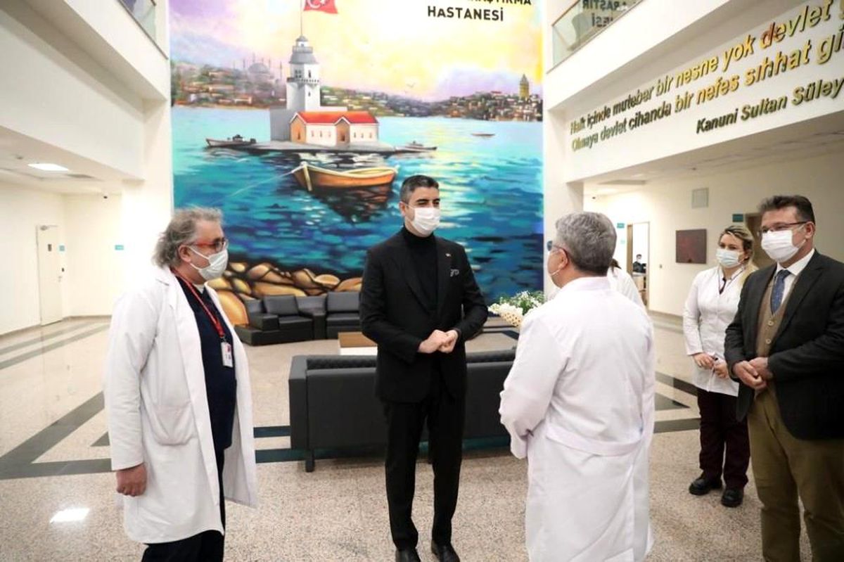 Başkan Gökhan Yüksel 14 Mart Tıp Bayramı\'nı unutmadı