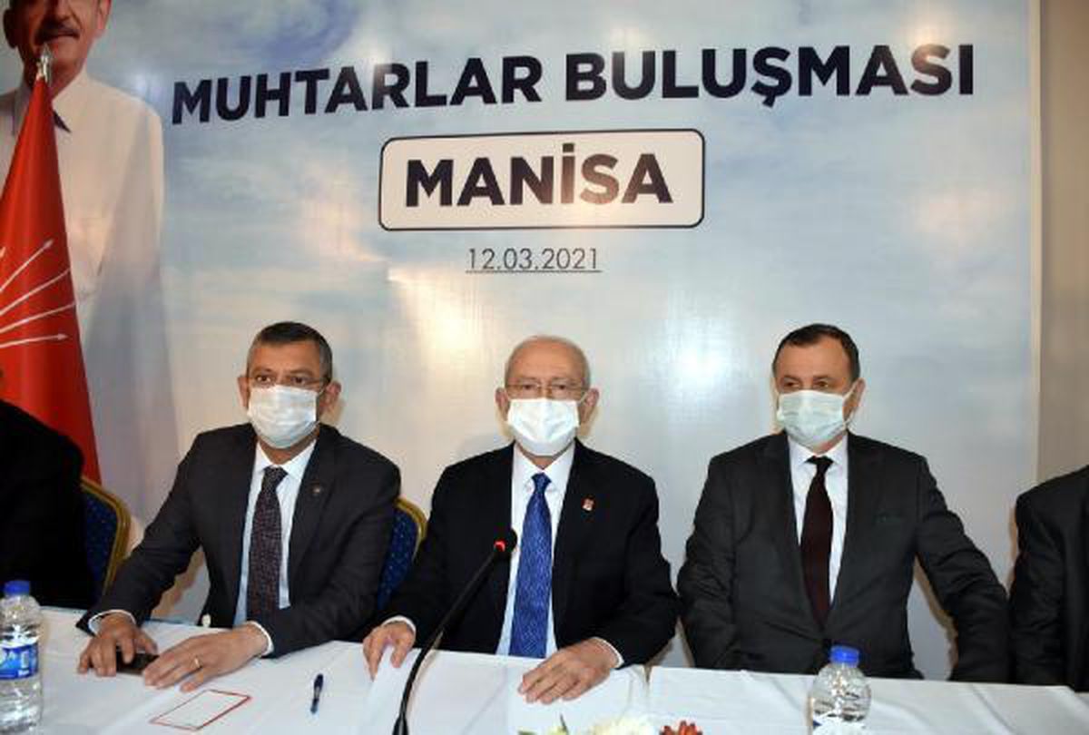 CHP Lideri Kılıçdaroğlu, Manisa\'da muhtarla buluştu