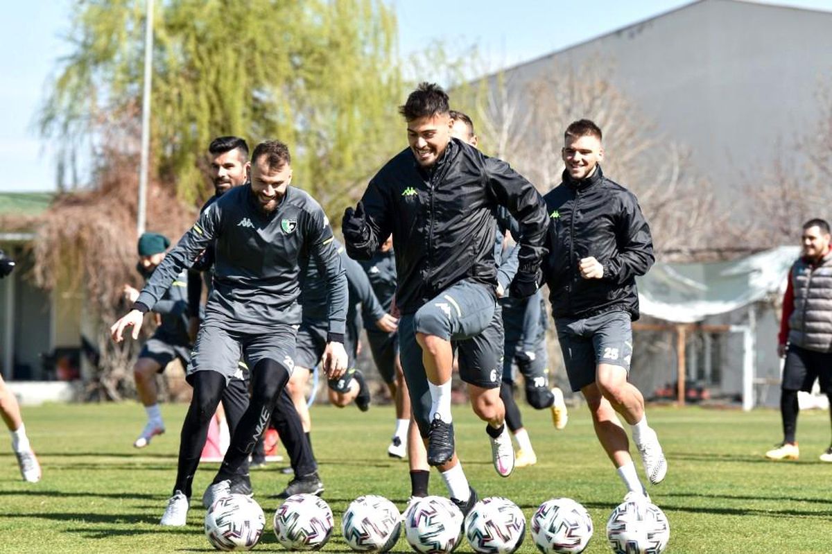 Denizlispor, Gaziantep maçı hazırlıklarını sürdürdü