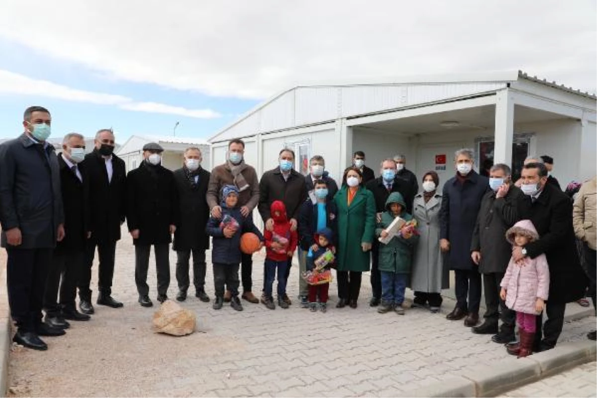 Deprem Araştırma Komisyonu\'ndan Elazığlı depremzedelere ziyaret