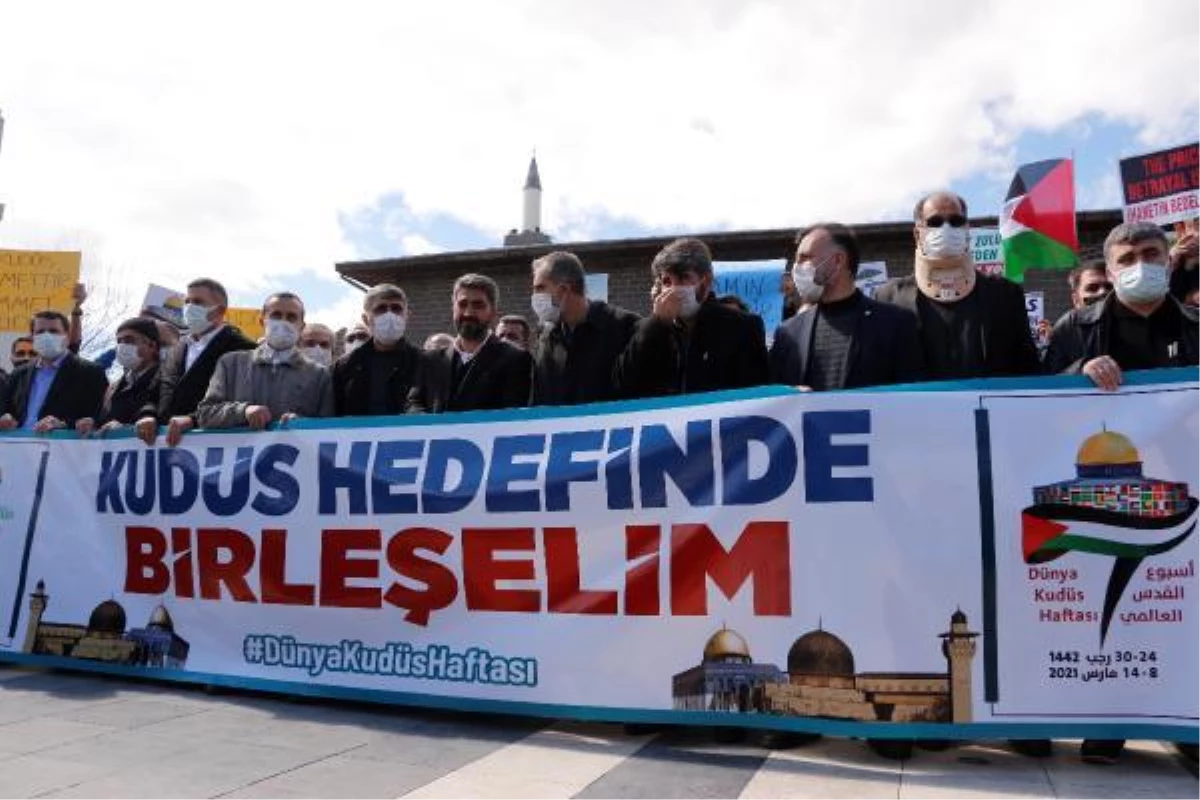 Diyarbakır\'da \'Kudüs Müslümanlarındır\' eylemi