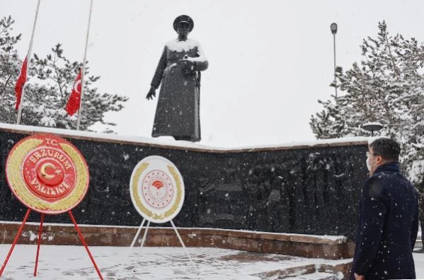 Erzurum'un düşman işgalinden kurtuluşunun 103. yılı kutlandı