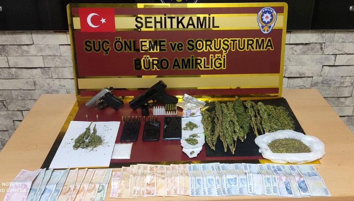 Son dakika haberleri: Gaziantep\'te uyuşturucu operasyonu: 4 gözaltı