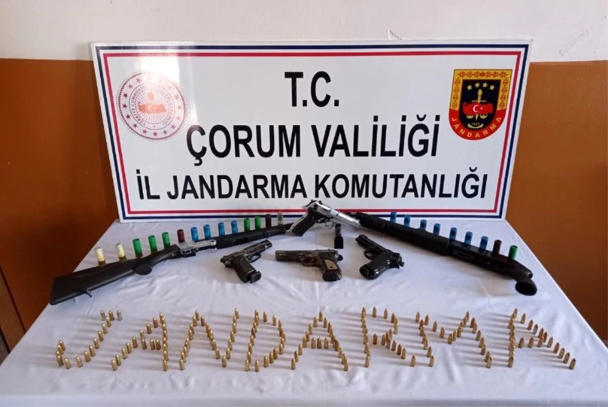 Jandarmadan ruhsatsız silah operasyonu