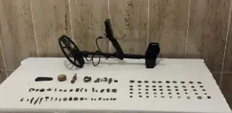 Konya'da Bizans, Roma ve Osmanlı dönemine ait tarihi eserler ele geçirildi