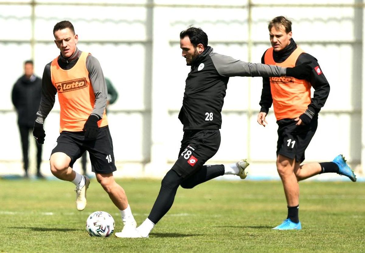 Konyaspor, Kasımpaşa maçı hazırlıklarına devam etti