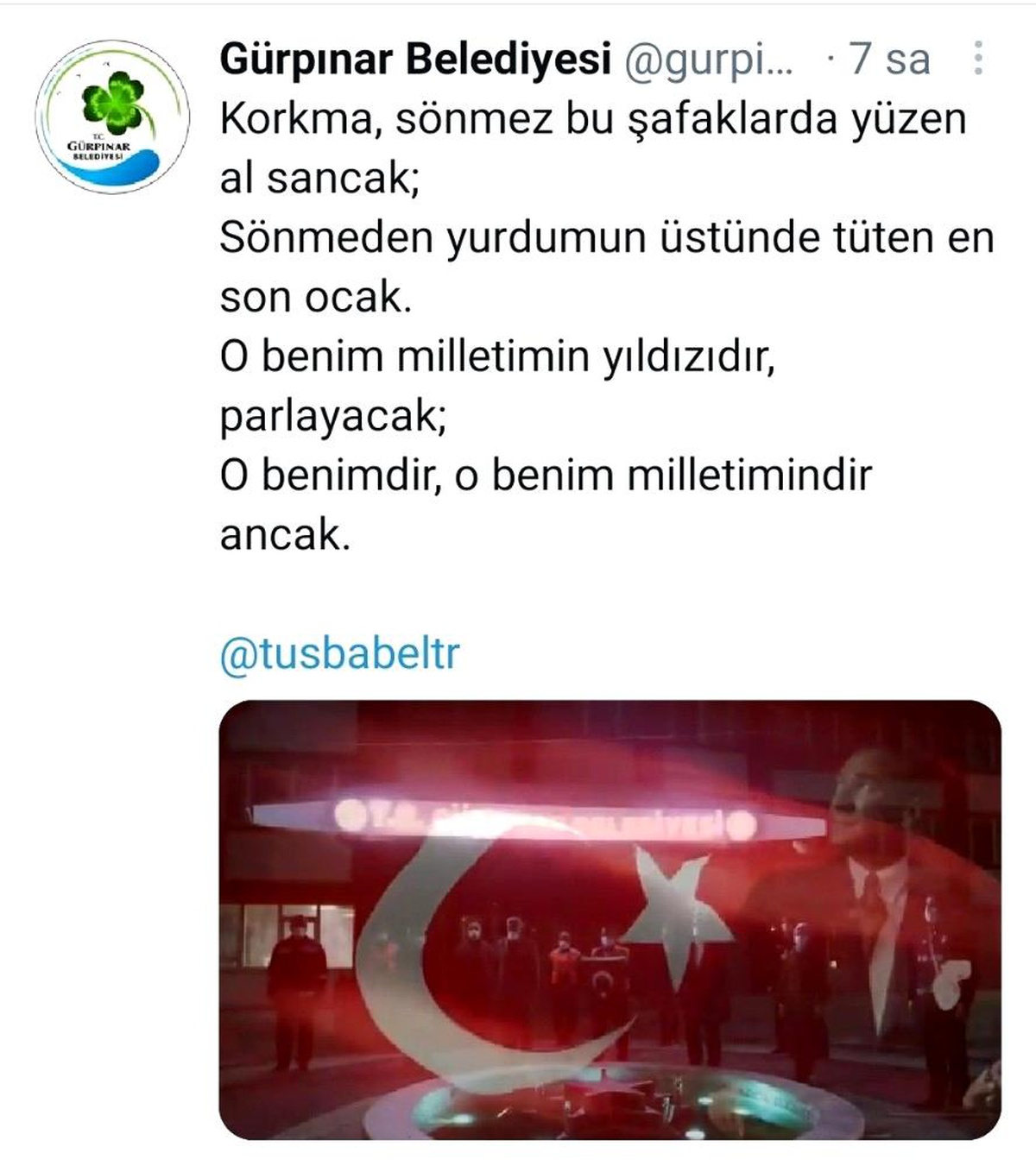 Van\'daki belediyelerden \'İstiklal Marşı\' etkinliği