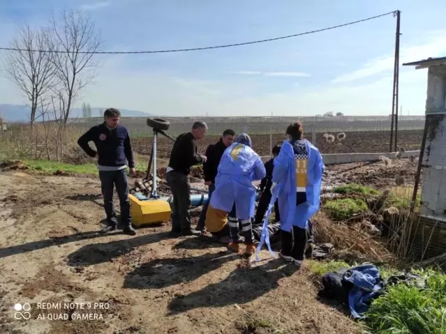 300 kiloluk makinenin altında sağ çıktı